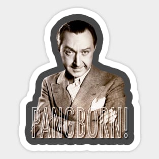 Franklin Pangborn Sticker